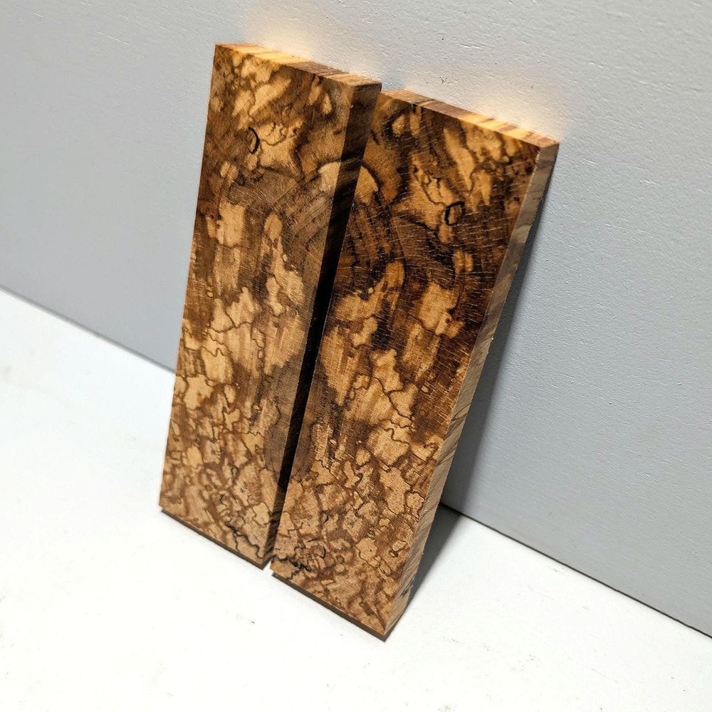 Knife Scales Ambrosia Maple | 5" x 1 3/8" x 3/8".